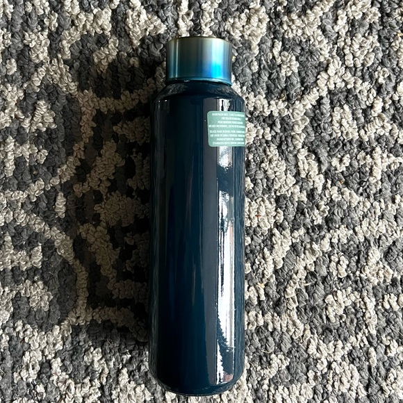 Starbucks Blue Glass Water Bottle - Picture 2 of 4